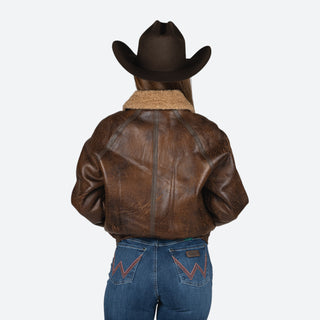 Chamarra McAllen Alpes Camel Dama