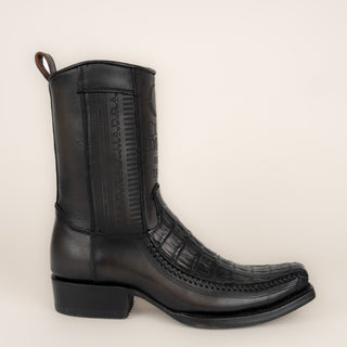 Bota Cuadra Fuscus Cola Belly Plunge Negro Caballero