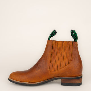 Botín La Barca 926 Miel Graso Suela Hule Caballero