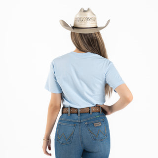 Blusa Kimes Ranch Baby Blue Dama