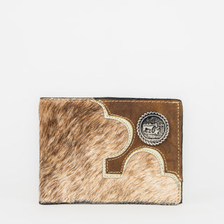 Billetera Toro Bravo Oración Del Vaquero Pelo Caballero