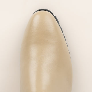 Botín La Barca 909 piel Arena Suela Tractor Caballero