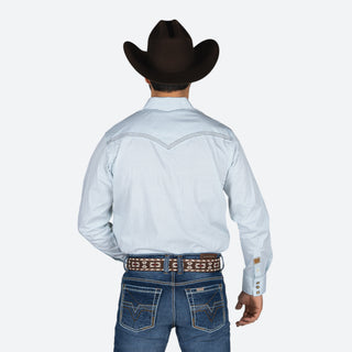 Camisa Golden Rooster Estampado Verde Caballero