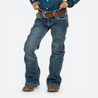 Jeans Rock & Roll Denim Herradura Niña