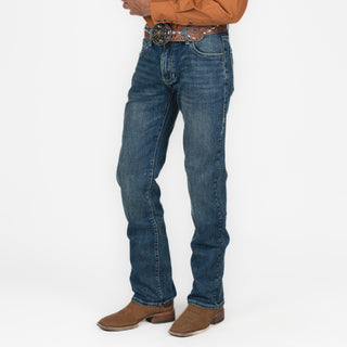 Jeans Rock & Roll Denim Revolver Straight Boot Medium Vintage Caballero