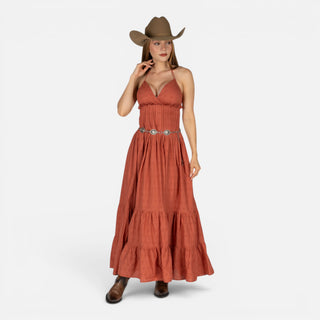 Vestido Rock & Roll Denim Rust Dama