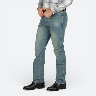 Jeans Wrangler Retro Slim Straight Claro Caballero