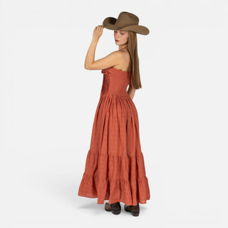Vestido Rock & Roll Denim Rust Dama
