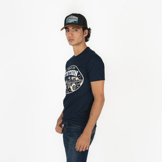 Playera Stetson Marino Caballero