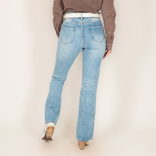 Jeans Rock & Roll Denim Flare Dama