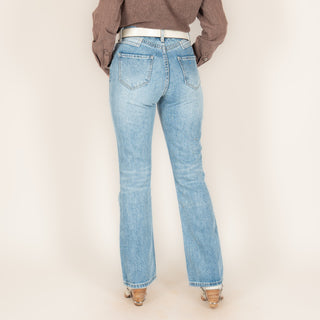 Jeans Rock & Roll Denim Flare Dama