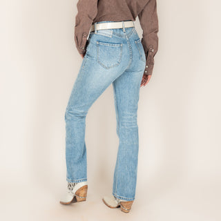 Jeans Rock & Roll Denim Flare Dama