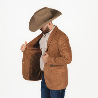 Saco Vaquero McAllen Cowboy Camel Caballero