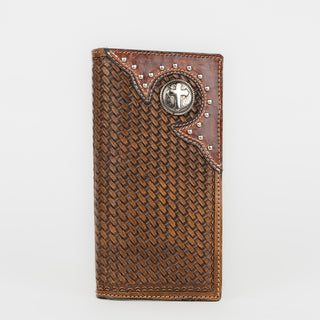 Billetera Toro Bravo Conchos Miel Caballero