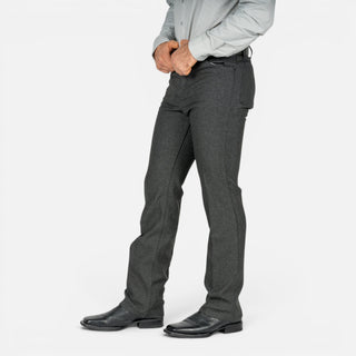 Jeans Wrangler Wrancher Charcoal Obscuro Caballero