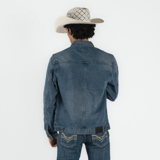 Chamarra Zuggar Mezclilla Caballero