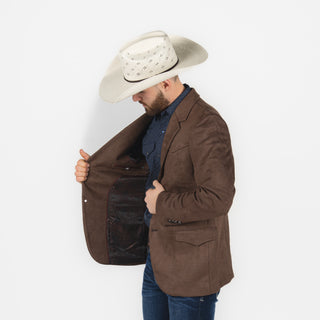 Saco Vaquero McAllen Cowboy Brown Caballero