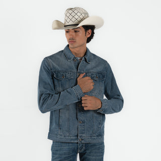 Chamarra Zuggar Mezclilla Caballero