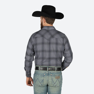 Camisa Golden Rooster Charcoal Caballero
