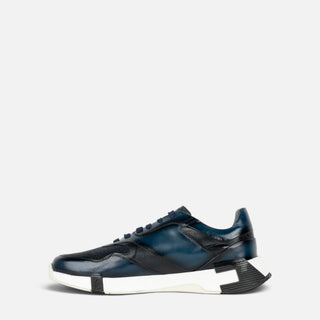 Tenis Franco Cuadra Mantarraya Becerro Inca Azul Caballero