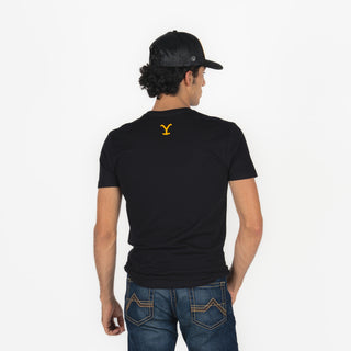 Playera Yellowstone Rodeo Black Caballero