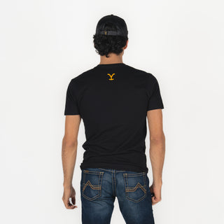 Playera Yellowstone Black Caballero