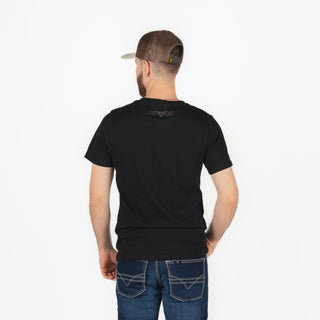 Playera Lost Calf Aztec Black Caballero