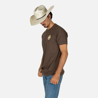 Playera Kimes Ranch Wood Stamp Espresso Caballero