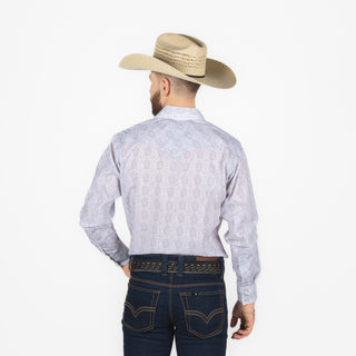 Camisa Rodeo Estampado Caballero