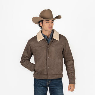 Chamarra McAllen Ganadero L Brown Caballero