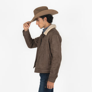 Chamarra McAllen Ganadero L Brown Caballero