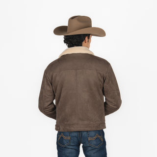 Chamarra McAllen Ganadero L Brown Caballero