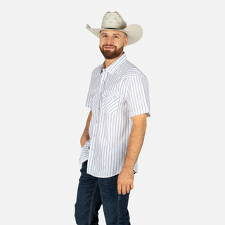 Camisa Panhandle Rayas Navy Caballero