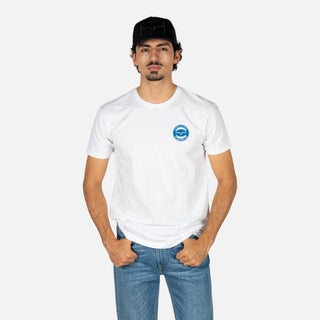 Playera Kimes Ranch Wood Stamp White Caballero