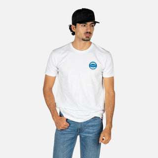 Playera Kimes Ranch Wood Stamp White Caballero