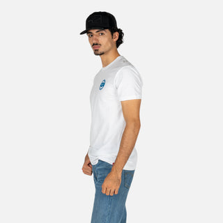 Playera Kimes Ranch Wood Stamp White Caballero