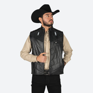 Chaleco Erick Cordova Dylan Mantarraya Negro Caballero