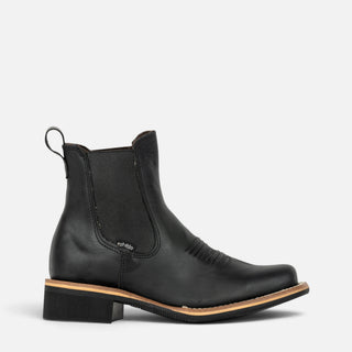 Botín Establo 576 Negro Soft Mediana