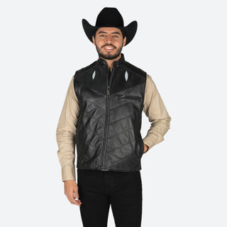 Chaleco Erick Cordova Dylan Mantarraya Negro Caballero