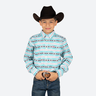 Camisa Ariat Aztec Niño