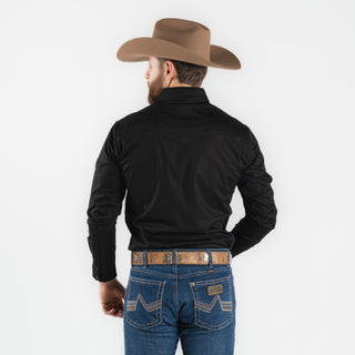 Camisa Coyote Ranch Negro Caballero