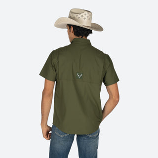 Camisa McAllen Coral Verde Caballero