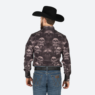 Camisa Rodeo Cráneo Caballero