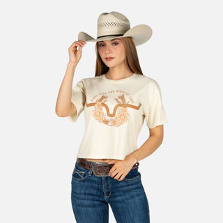 Blusa Kimes Ranch Of Kuck Ivory Dama