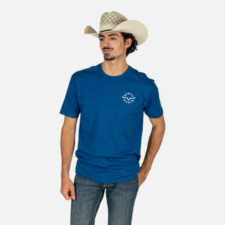 Playera Kimes Ranch Uncomplicated Blue Caballero