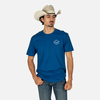 Playera Kimes Ranch Uncomplicated Blue Caballero