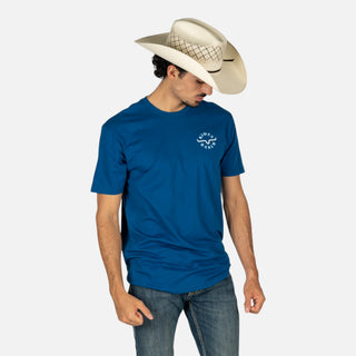 Playera Kimes Ranch Uncomplicated Blue Caballero