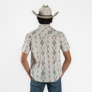 Camisa Panhandle Aztec Natural Caballero