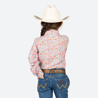 Camisa Wrangler Flores Niña
