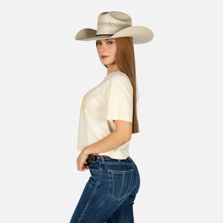 Blusa Kimes Ranch Movin Out Ivory Dama